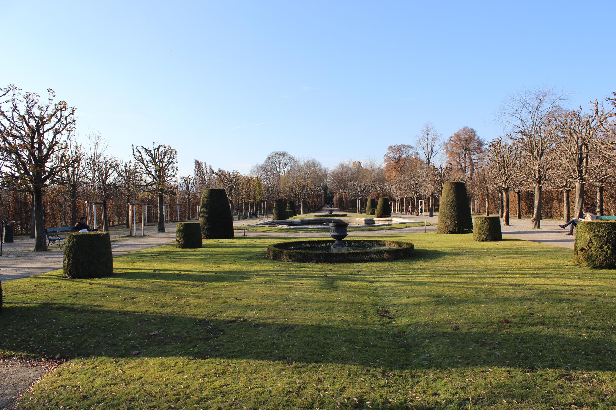 Schönbrunn bahçe